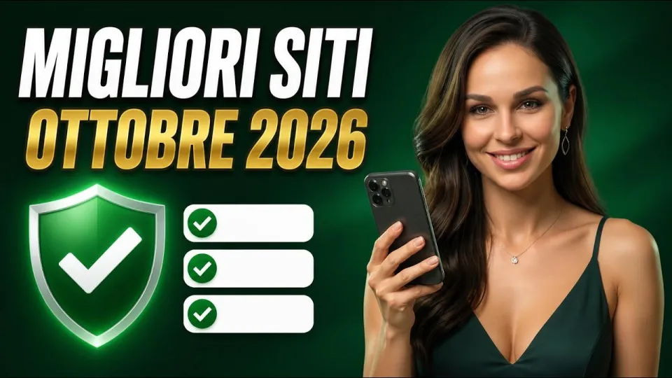 Migliori casino online: tre siti ADM sicuri per slot, live e sport